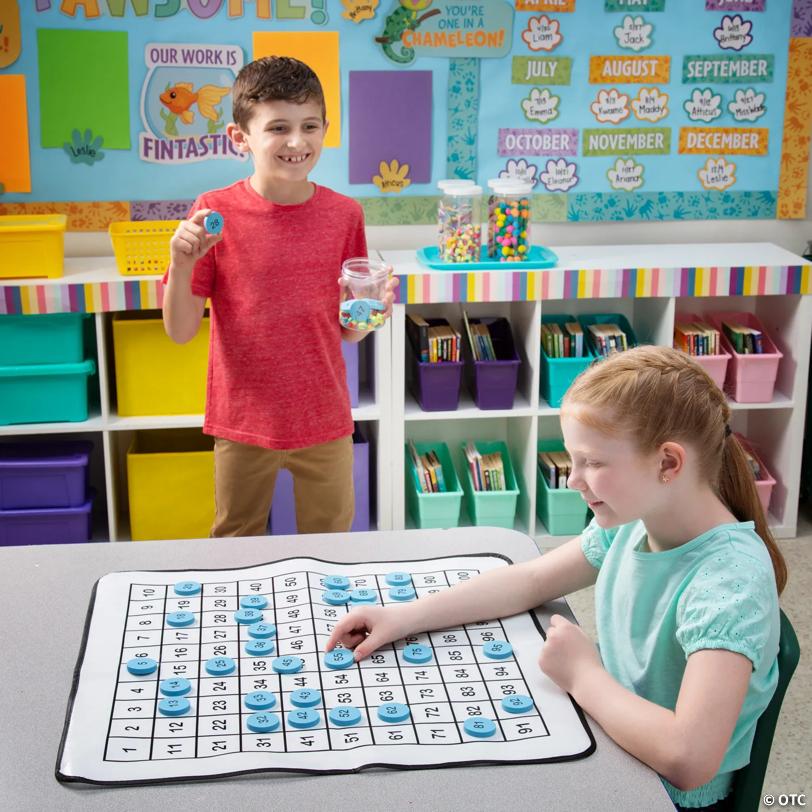 100th Day of School Counting Coins Scavenger Hunt Kit - 101 Pc.