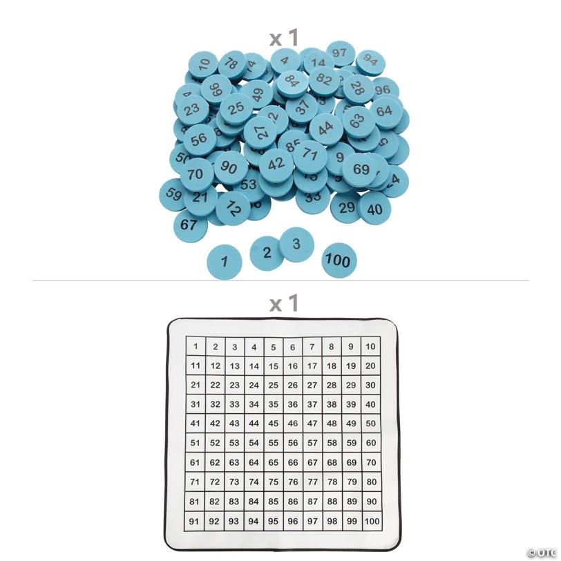 100th Day of School Counting Coins Scavenger Hunt Kit - 101 Pc.
