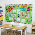 10 Pc. 90s Themed Wow Student Work Wall Classroom Decorating Set