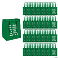 12" x 14" Personalized Bulk 48 Pc. Large Green Nonwoven Shopper Tote Bags