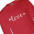 Love Arrow Adults Long Sleeve T-Shirt