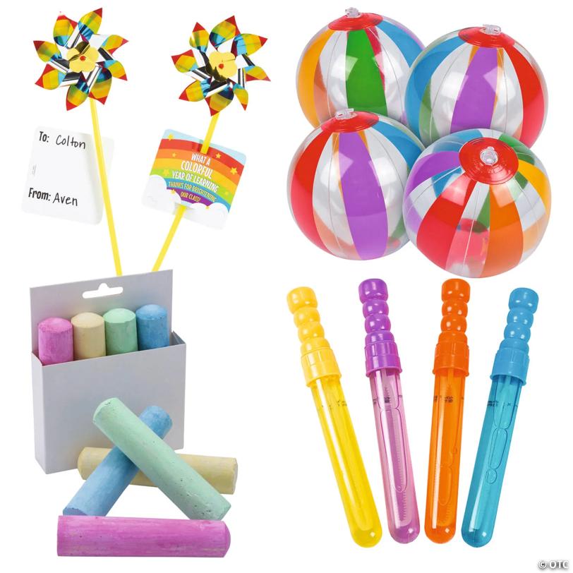 144 Pc. Summer Fun Last Day of School Outdoor Party Kit for 36 Guests