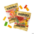 15 oz. Haribo Classic Gold Fruit Gummi-Bears Mini Packs - 37 Pc.