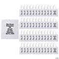 15" x 17" Bulk 144 Pc. Personalized Large White Nonwoven Tote Bags