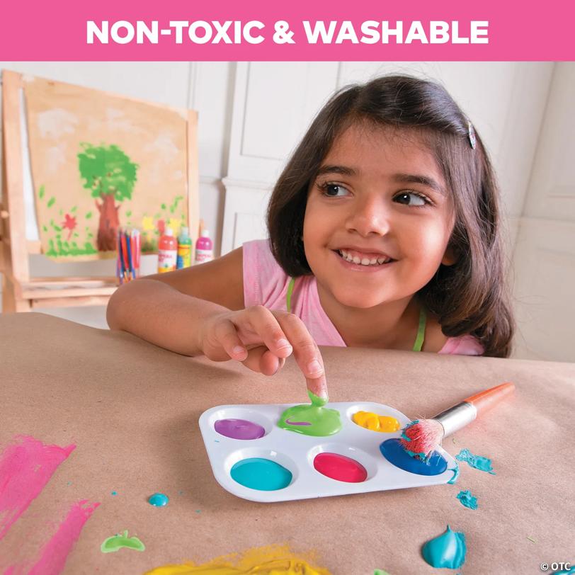 16 oz. Washable Classic Colors Tempera Paint Set - 10 Pc.