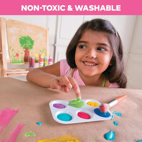 16 oz. Washable Classic Colors Tempera Paint Set - 10 Pc.
