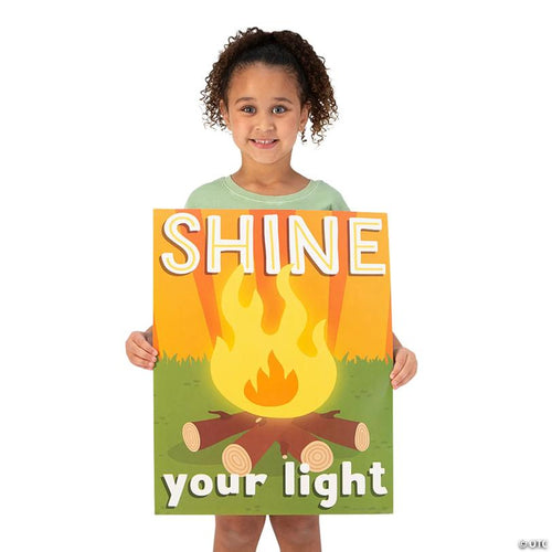 16" x 20 3/4" Camp Theme Motivational Classroom Poster Set - 6 Pc.