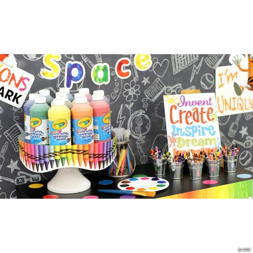 16-oz. 12-Color Crayola Washable Paint Bottle Pack - Set of 12