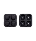 Halloween 3D Brain 4pc Ice Mold Candy Cupcakes Cake Silicone