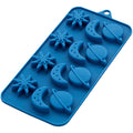 Wilton Planet, Moon and Star Silicone Candy Mold, 12-Cavity