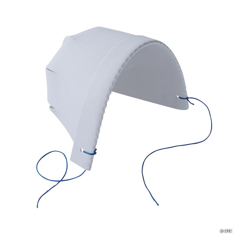 22" circ. White Pilgrim Bonnet Craft Kit – Makes 12