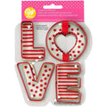 Wilton Love Cookie Cutters, 4-Piece Set (Copy)