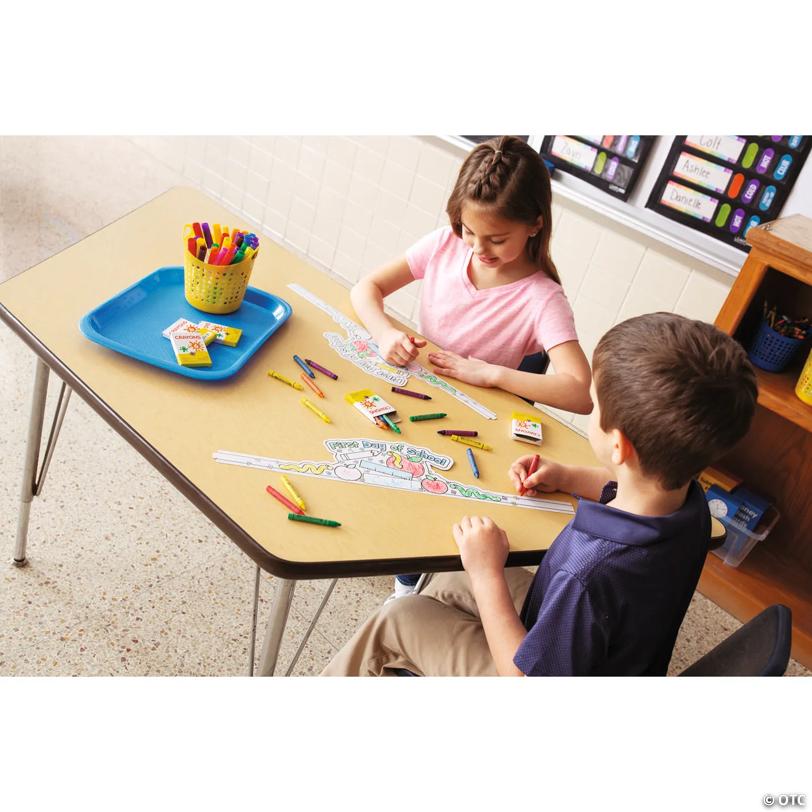 2 3/4" Bulk 288 Boxes of Crayons - 6 Colors per Box