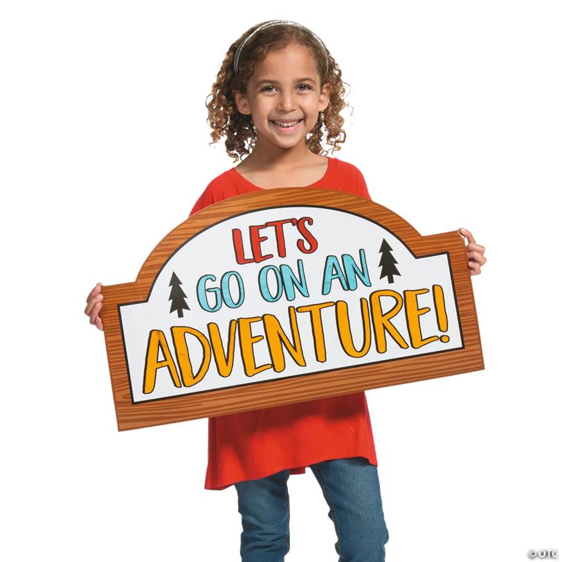 2 3/4" - 4" Adventure Cardstock Bulletin Board Set - 284 Pc.
