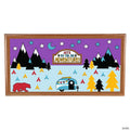 2 3/4" - 4" Adventure Cardstock Bulletin Board Set - 284 Pc.