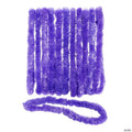 32" Bulk 50 Pc. Bright Purple Party Plastic Leis | Elite Festo