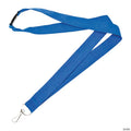 35" Bright Blue Nylon Lanyards with Breakaway Clasp - 12 Pc. | Elite Festo