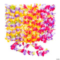 36" Mahalo Style Floral Polyester Leis - 36 Pc. | Elite Festo