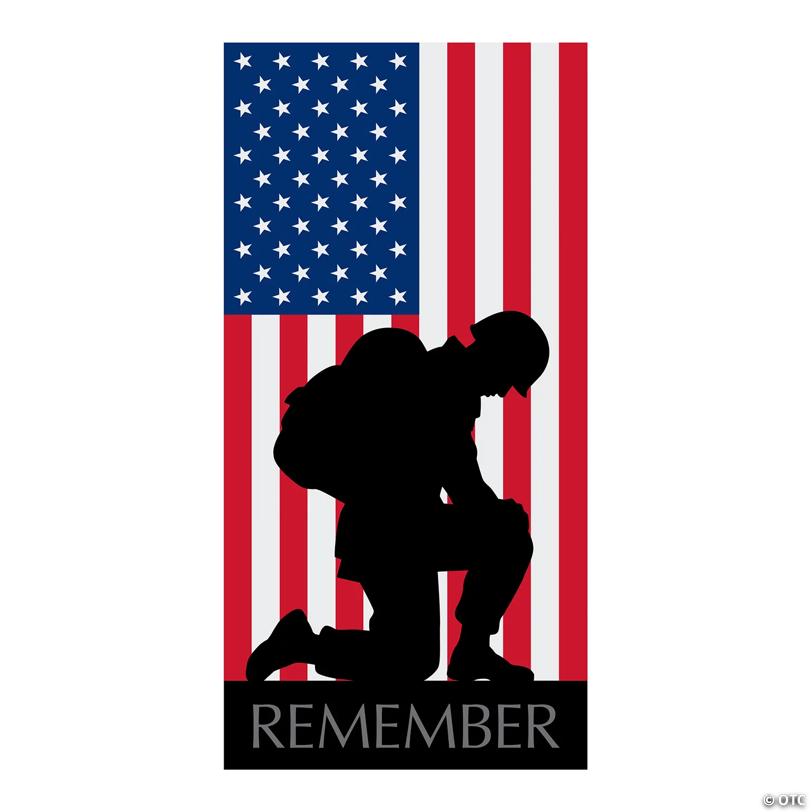 3 Ft. x 6 Ft. Memorial Day Door Cover