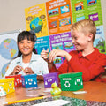 3" x 3" Learn To Recycle Sorting Activity Boxes Set - 54 Pc.