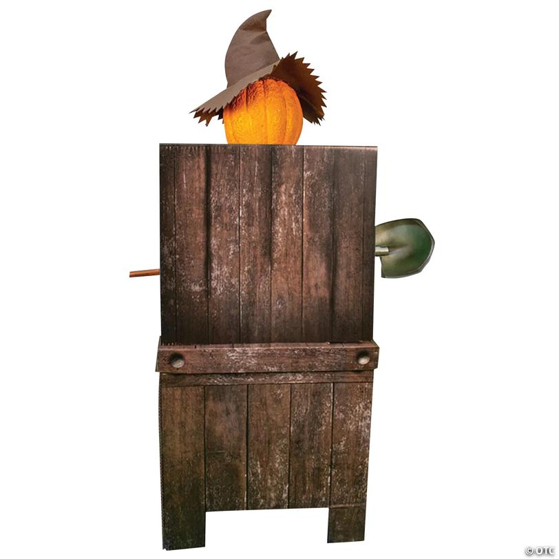 44" Smiling Jack Greeter with Chair Halloween Decoration - image 3