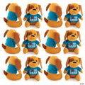 4 3/4" Bulk 48 Pc. Stuffed Puppies in I Love to Read T-Shirts