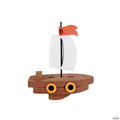 4 3/4" x 5 1/2" 3D Floating Ship Foam Craft Kit - Makes 12