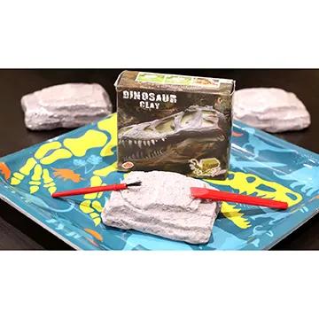 4" Assorted Small Dinosaur Fossil Excavation Dig Kit - 6 Pc.