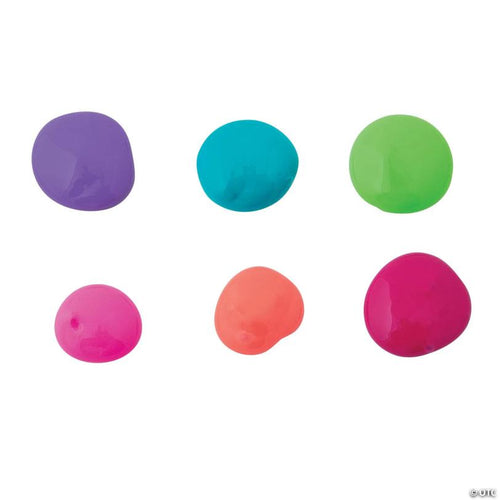 4-oz. 6-Color Tropical Assorted Colors Acrylic Paint - Set of 6