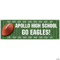 52" x 17" Football Field Sports Custom Banner - Small
