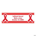 52" x 17" Ribbon Awareness Custom Banner - Small