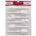 LorAnn Easter Assorted Egg, Bunny, Basket, Chick Lollipop Sheet Mold