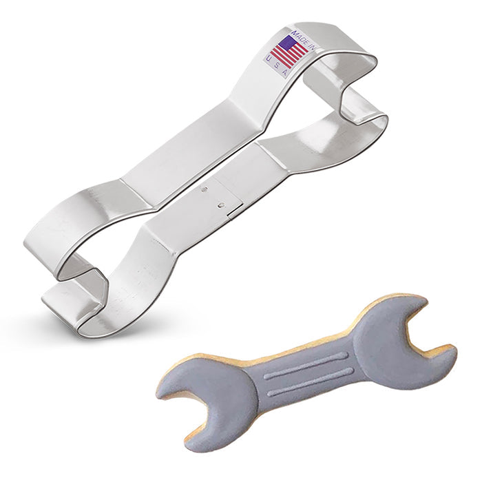 Ann Clark Wrench Cookie Cutter 5 1/4" Tool Fathers Day Auto Repair