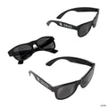 5 1/2" x 2" Graduation Black Nomad Plastic Novelty Sunglasses - 12 Pc. | Elite Festo