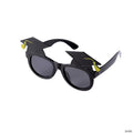 5 1/2" x 3" Graduation Cap Black Plastic Novelty Sunglasses- 12 Pc. | Elite Festo