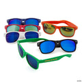 5 1/2" x 5 1/2" Bulk 48 Pc. Personalized Mirrored Lens Sunglasses | Elite Festo