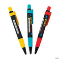 5 1/4" Congrats Grad Yellow, Blue & Red Plastic Message Pens - 12 Pc. | Elite Festo