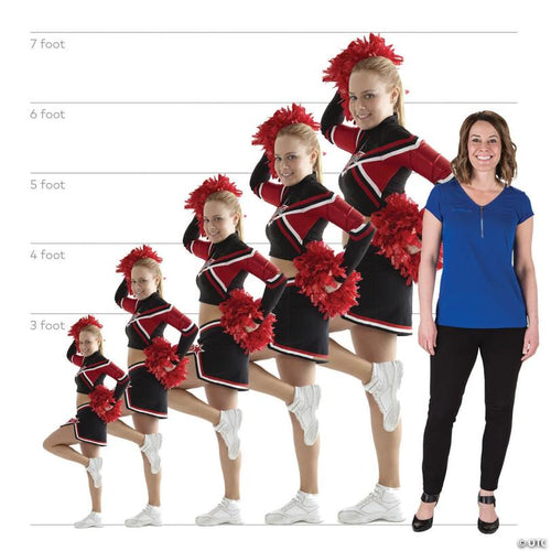 5 ft. Personalized Custom Photo Life-Size Cardboard Cutout Stand-Up