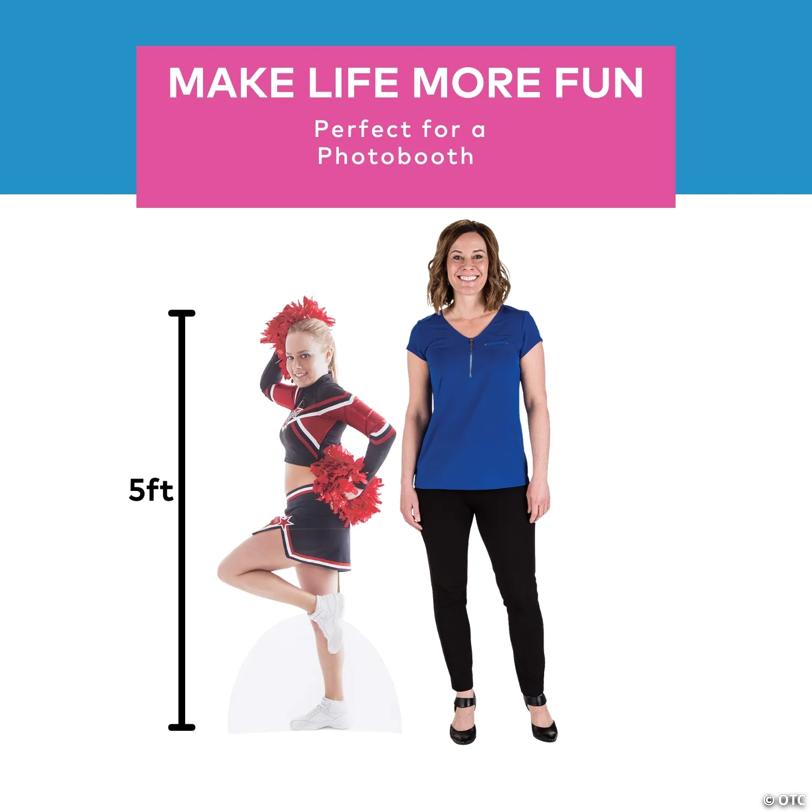 5 ft. Personalized Custom Photo Life-Size Cardboard Cutout Stand-Up