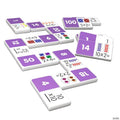 5" x 8" Multiplication Educational Plastic Dominoes Set - 28 Pc.
