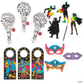 60 Pc. Incredible Superhero Craft Kit Assortment - Makes 12
