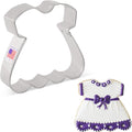 Ann Clark Baby Dress Cookie Cutter, 3.75"