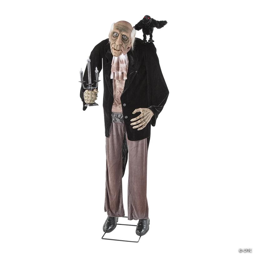 68" Animated Light-Up Butler Decoration - image 5