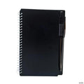 6" Black Spiral Paper Notebooks with Black Ink Pens - 12 Pc. | Elite Festo