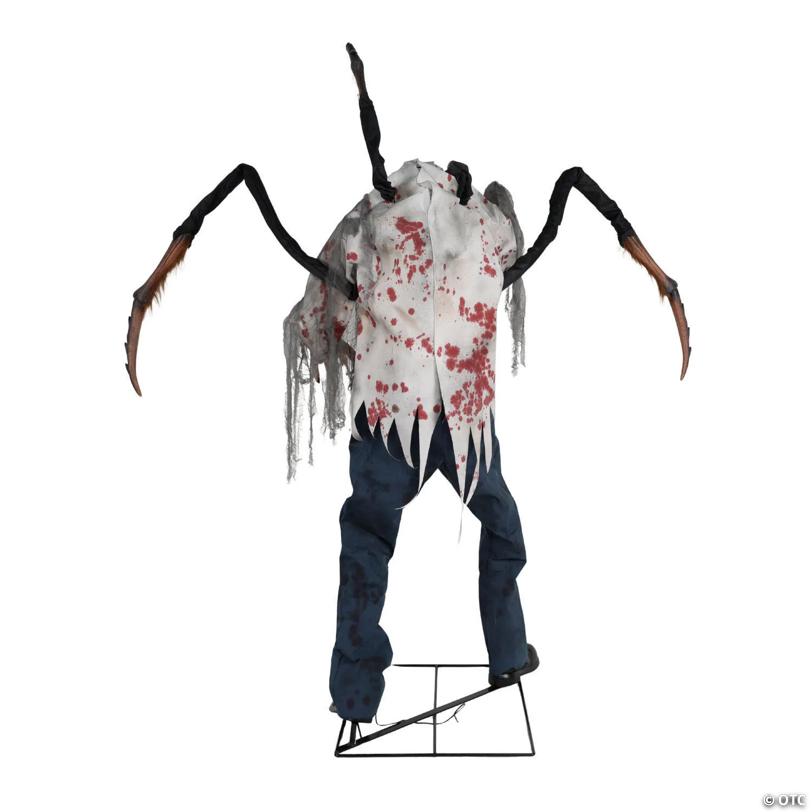 6 Ft. 10" Animated Spider Monster Dr. Fangor Halloween Decoration - image 4