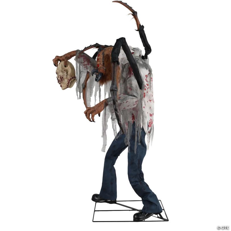 6 Ft. 10" Animated Spider Monster Dr. Fangor Halloween Decoration - image 3