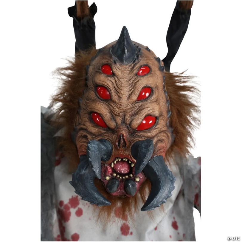 6 Ft. 10" Animated Spider Monster Dr. Fangor Halloween Decoration - image 5