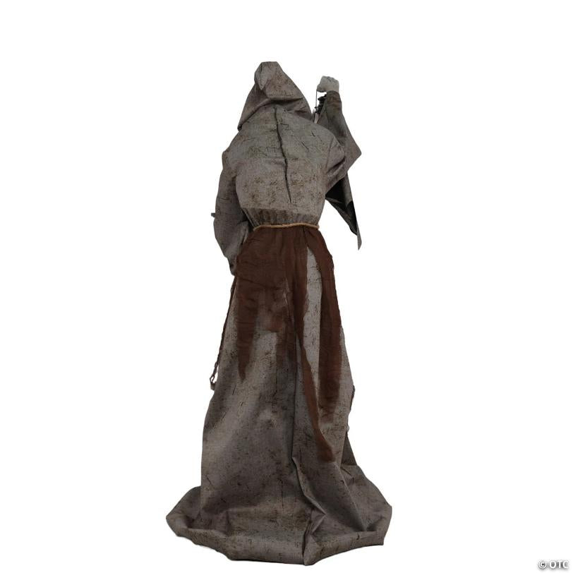 6 Ft. Animated Light-Up Mildred the Wicked Witch Halloween Decoration - image 4