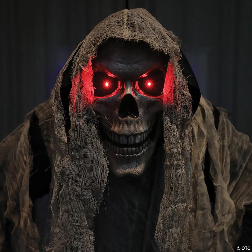 6 Ft. Hanging Reaper Halloween Decoration - image 2