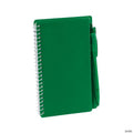 6" Green Spiral Paper Notebooks with Black Ink Pens - 12 Pc. | Elite Festo
